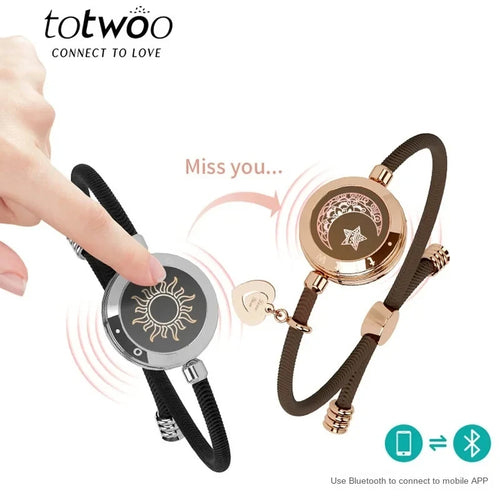 TOTWOO Long Distance Touch Bracelets